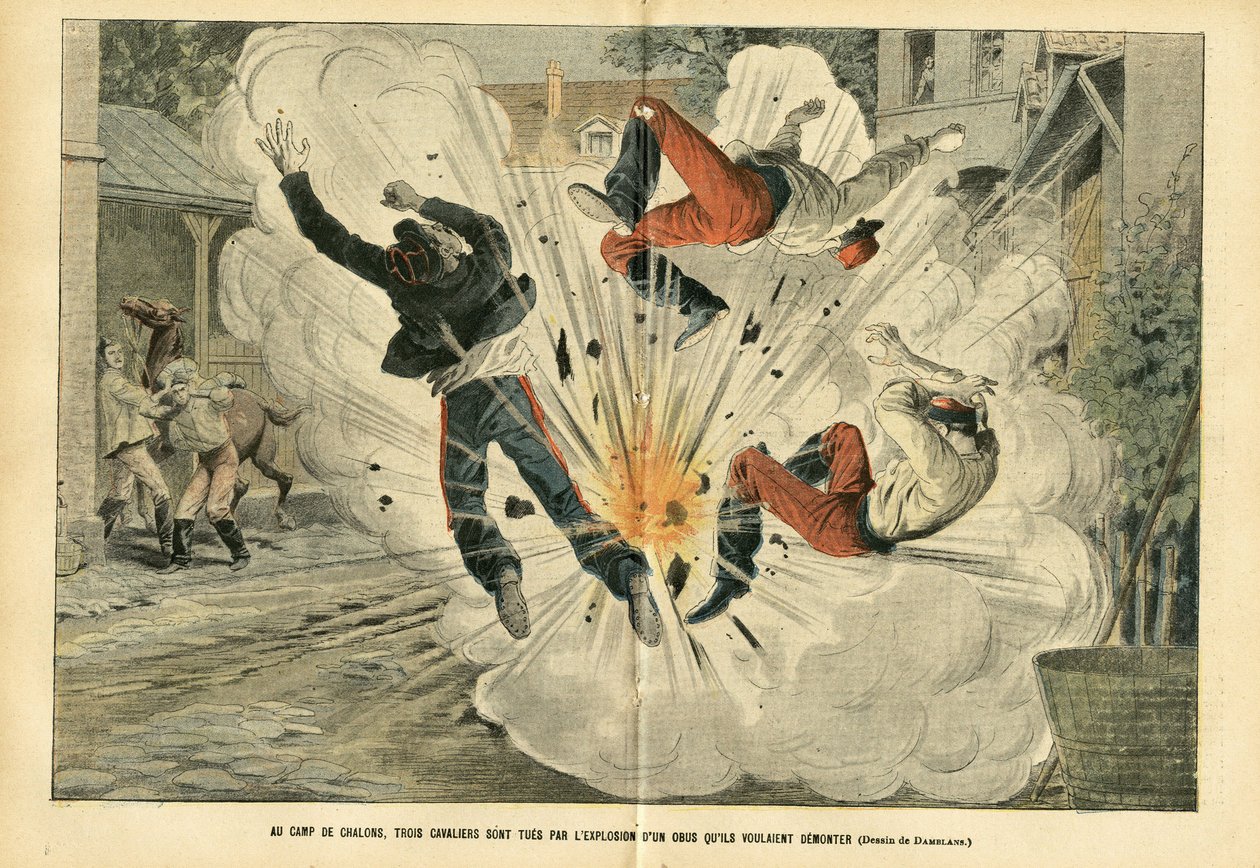 Illustrasjon av Eugene Damblans (1865-1945) i Le Pelerin av Eugene Damblans