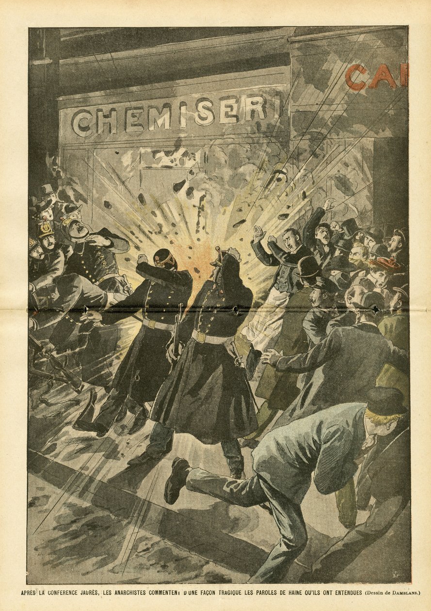 Illustrasjon av Eugene Damblans (1865-1945) i Le Pelerin av Eugene Damblans