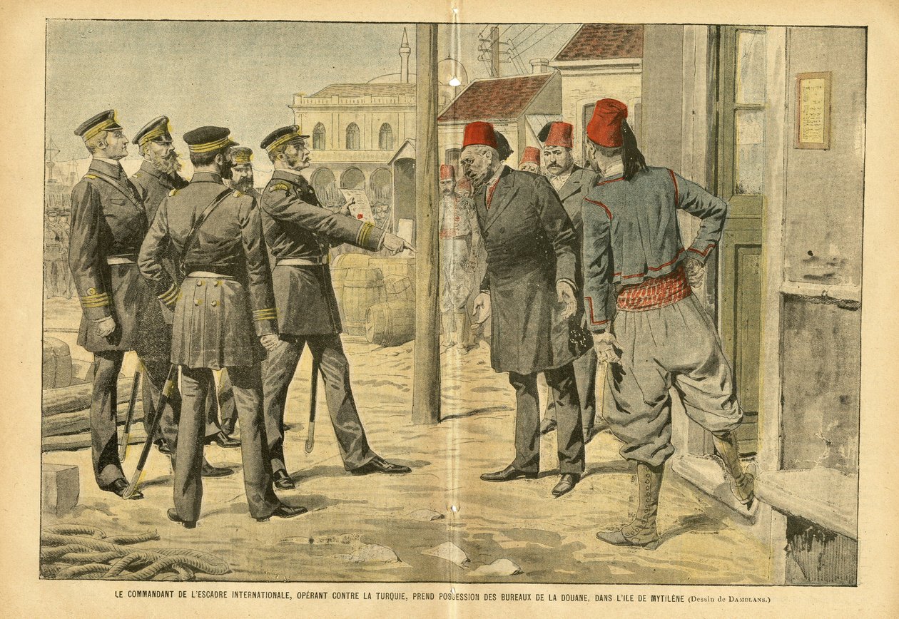 Illustrasjon av Eugene Damblans (1865-1945) i Le Pelerin av Eugene Damblans