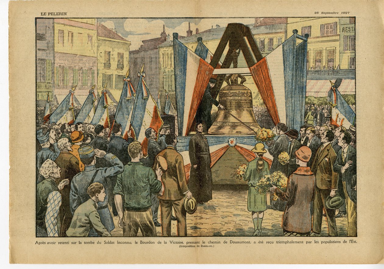 Illustrasjon av Eugene Damblans (1865-1945) i Le Pelerin av Eugene Damblans