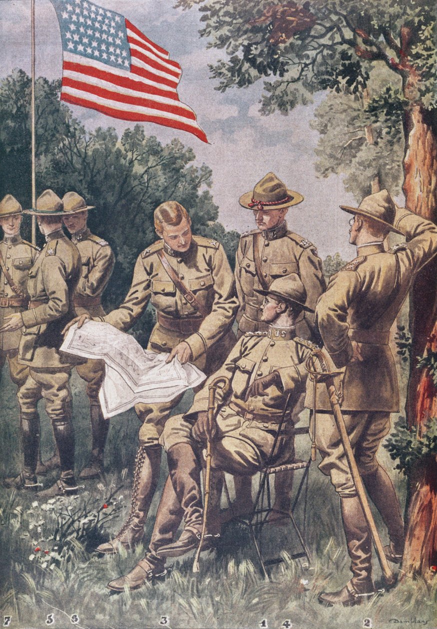 Amerikanernes ankomst til Frankrike: hvordan gjenkjenne forskjellige ranger, 
