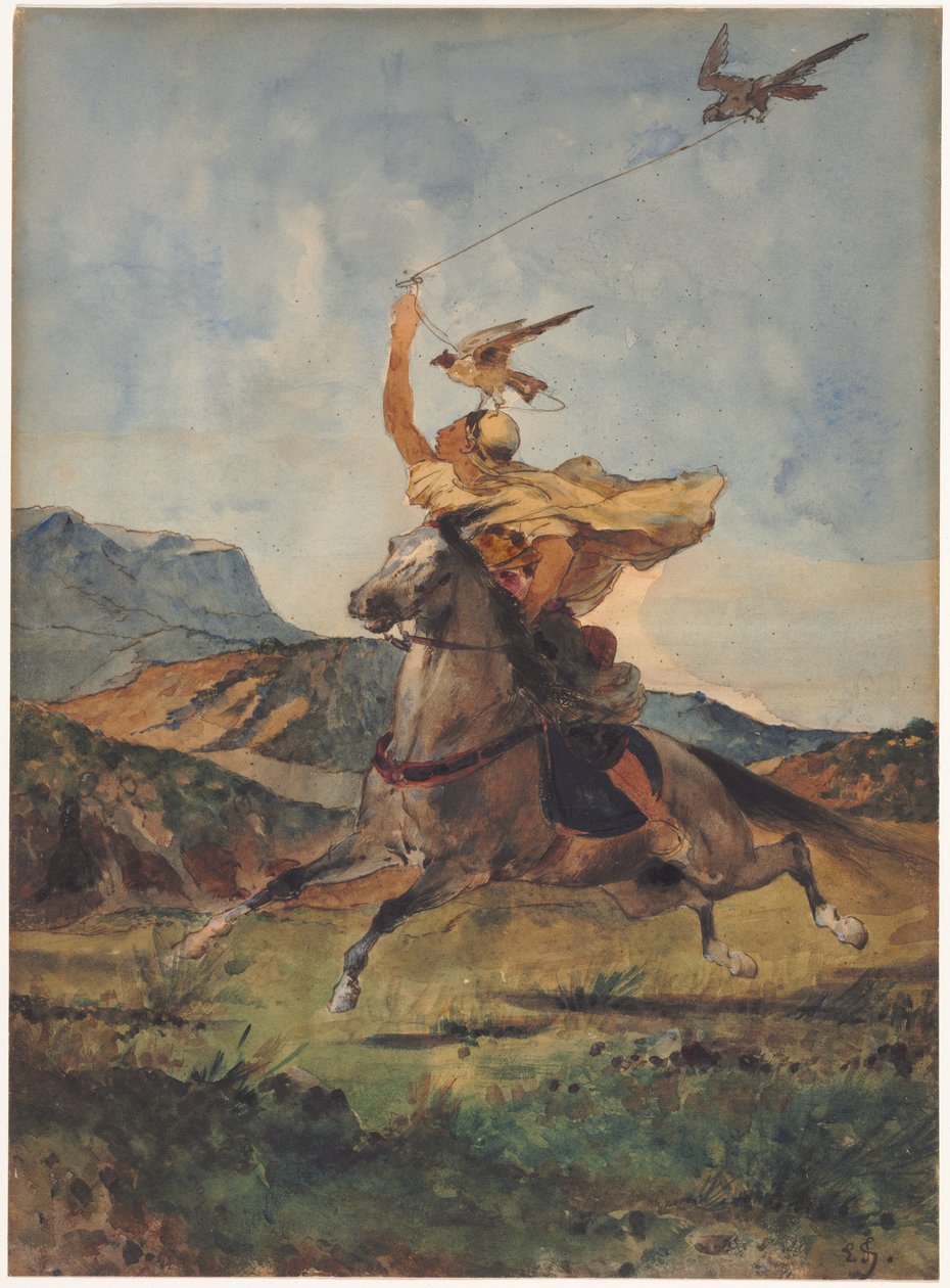 Falkonereren av Eugène Fromentin