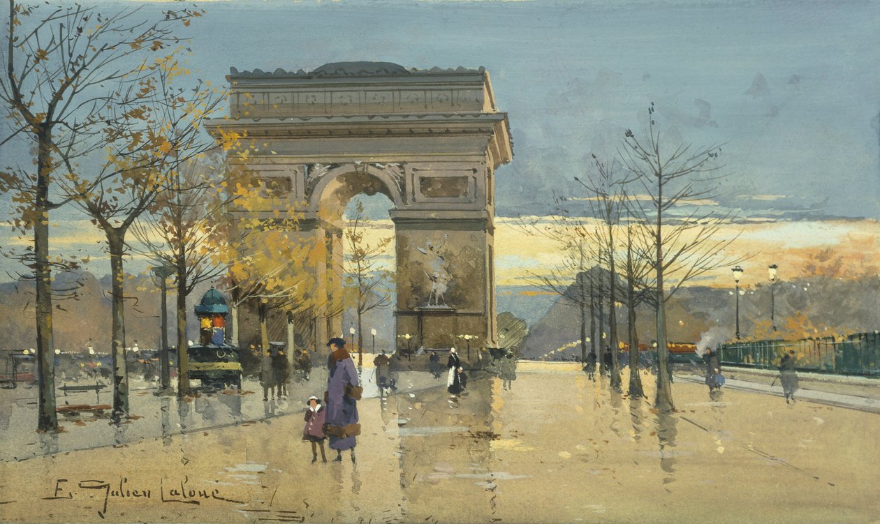 Triumfbue av Eugene Galien Laloue