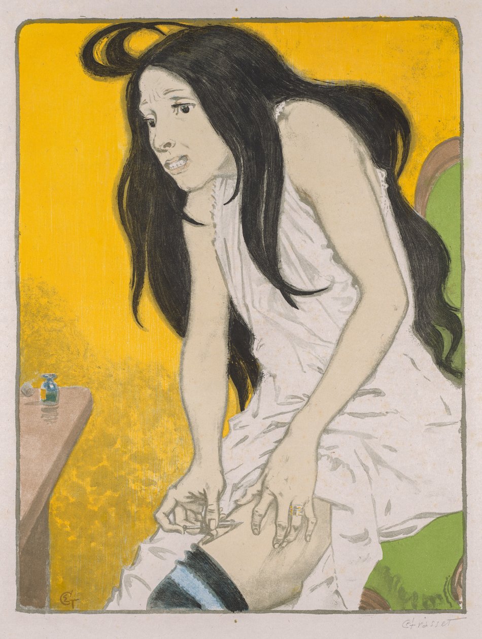 Morfinmisbruker av Eugene Grasset
