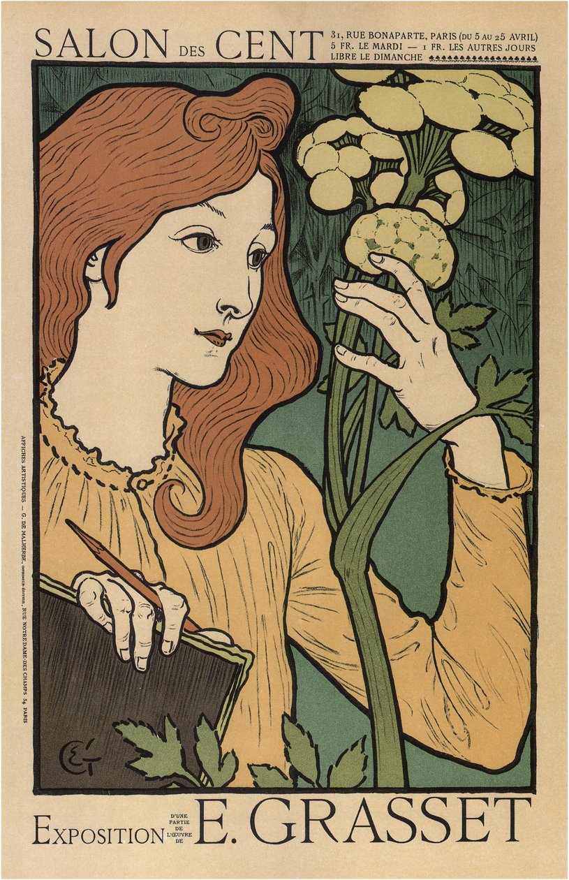 Salon des Cents, 1894 av Eugene Grasset