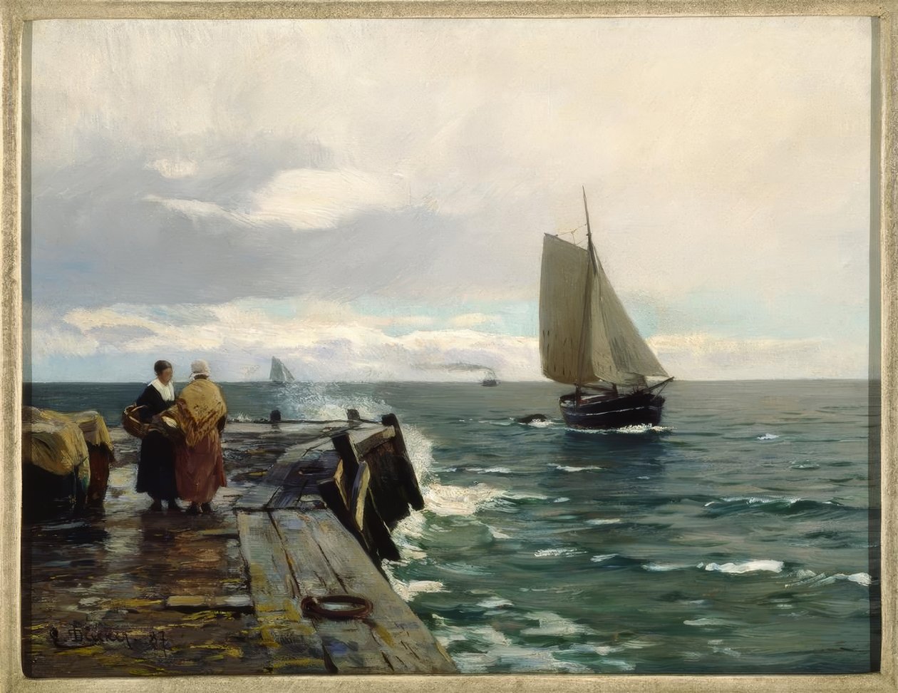 E. Dücker, På Østersjøkysten av Eugene Gustav Dücker