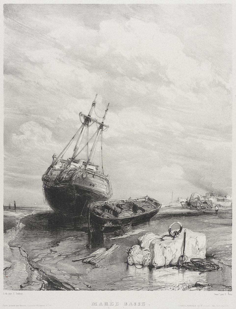 Lavvann av Eugene Isabey