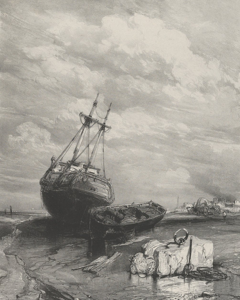 Lavvann, 1833. av Eugene Isabey