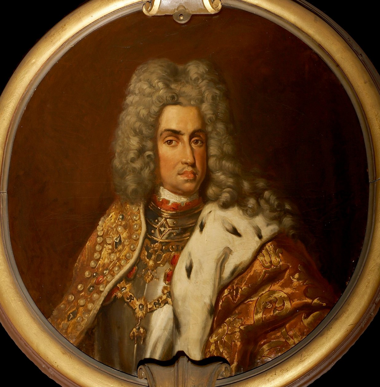 Portrett av Charles VI 1685-1740, den hellige romerske keiser, 1885. av Eugene Joors