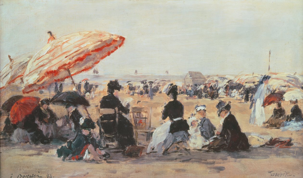 Stranda av Eugene Louis Boudin