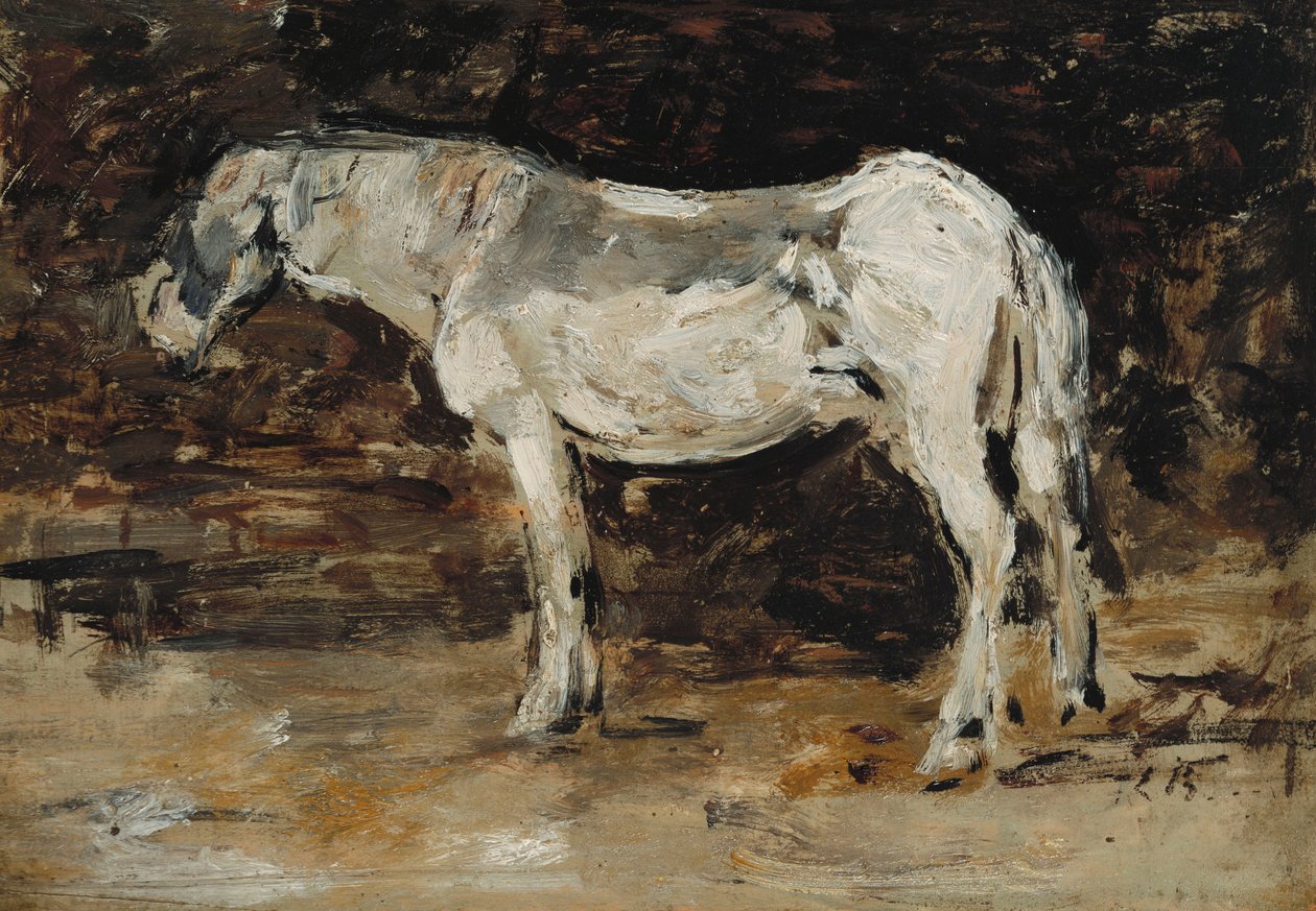 White Horse, ca. 1885-90 av Eugene Louis Boudin