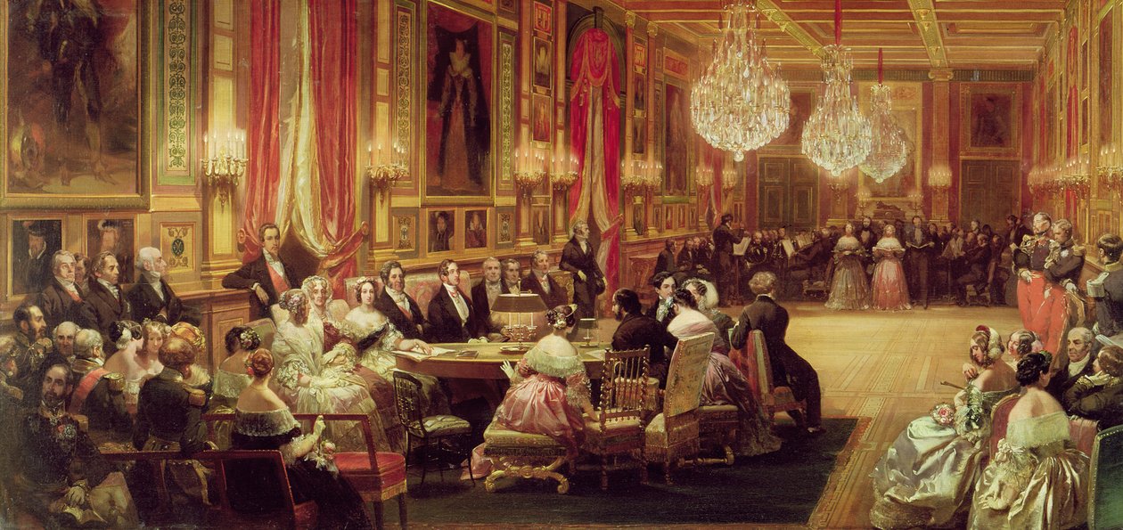 Konsert i Galerie des Guise på Chateau d