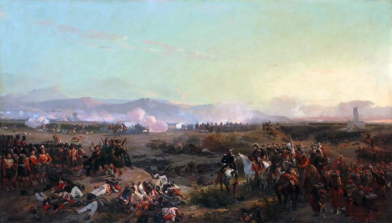 Slaget ved Alma 20. september 1854 av Eugene Louis Lami