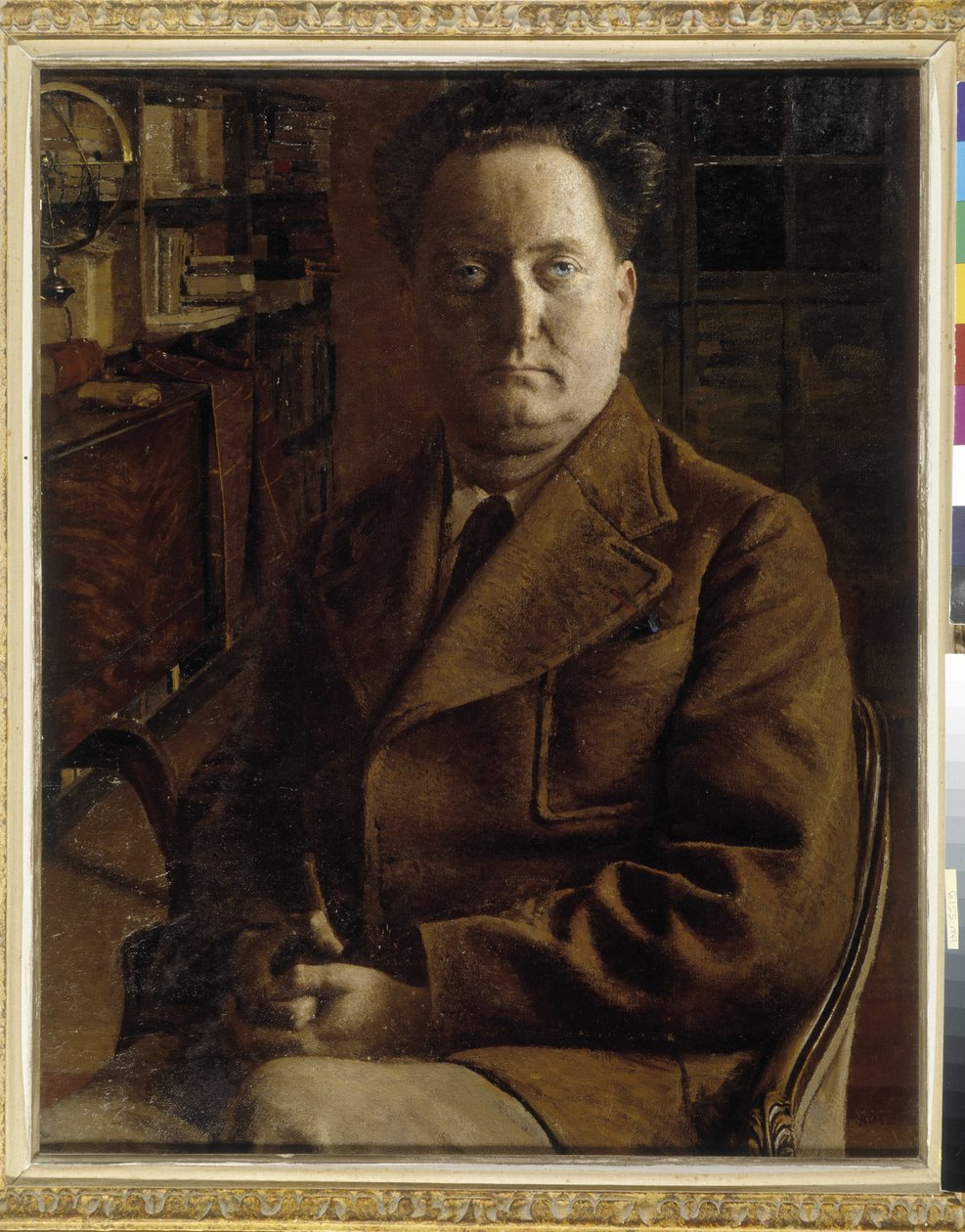 Portrett av forfatteren Jean Giono (1895-1970) av Eugene Martel