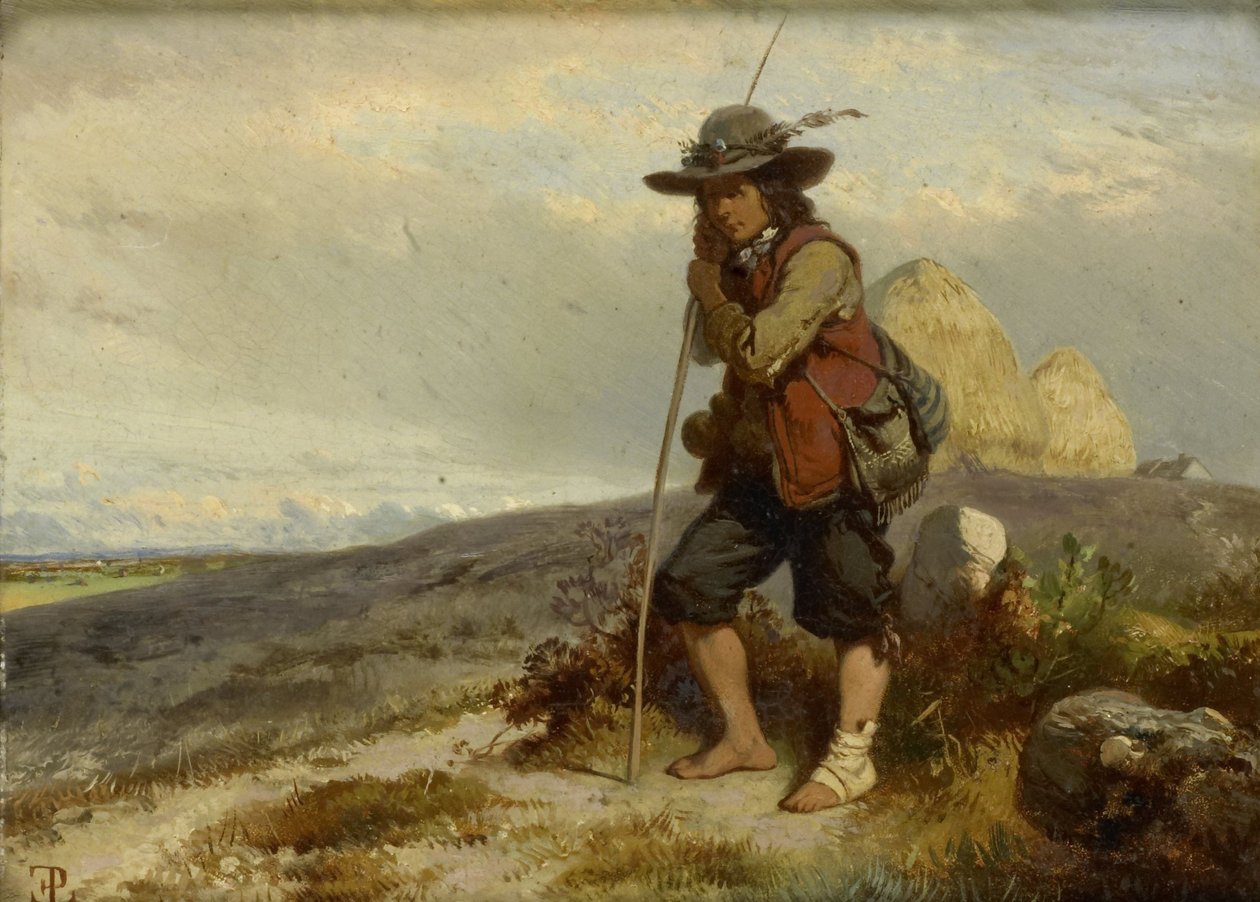 En ung gjeter av Eugene Modeste Edmond Lepoittevin