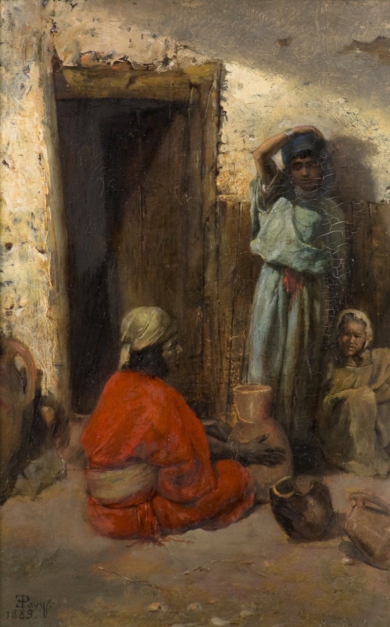 En arabisk gate av Eugene Pavy