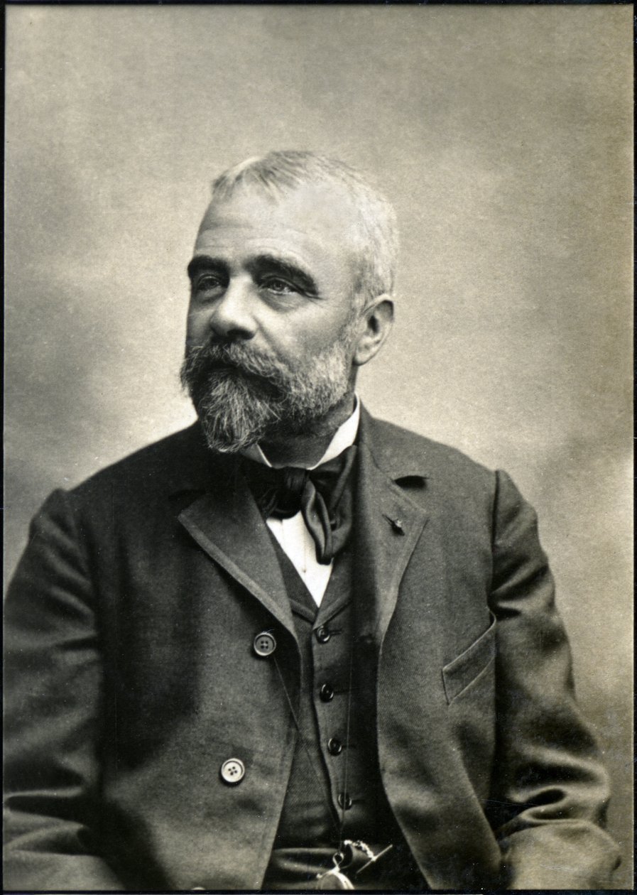 Ernest Lavisse (S/H-bilde, slutten av 1800-tallet) av Eugene Pirou
