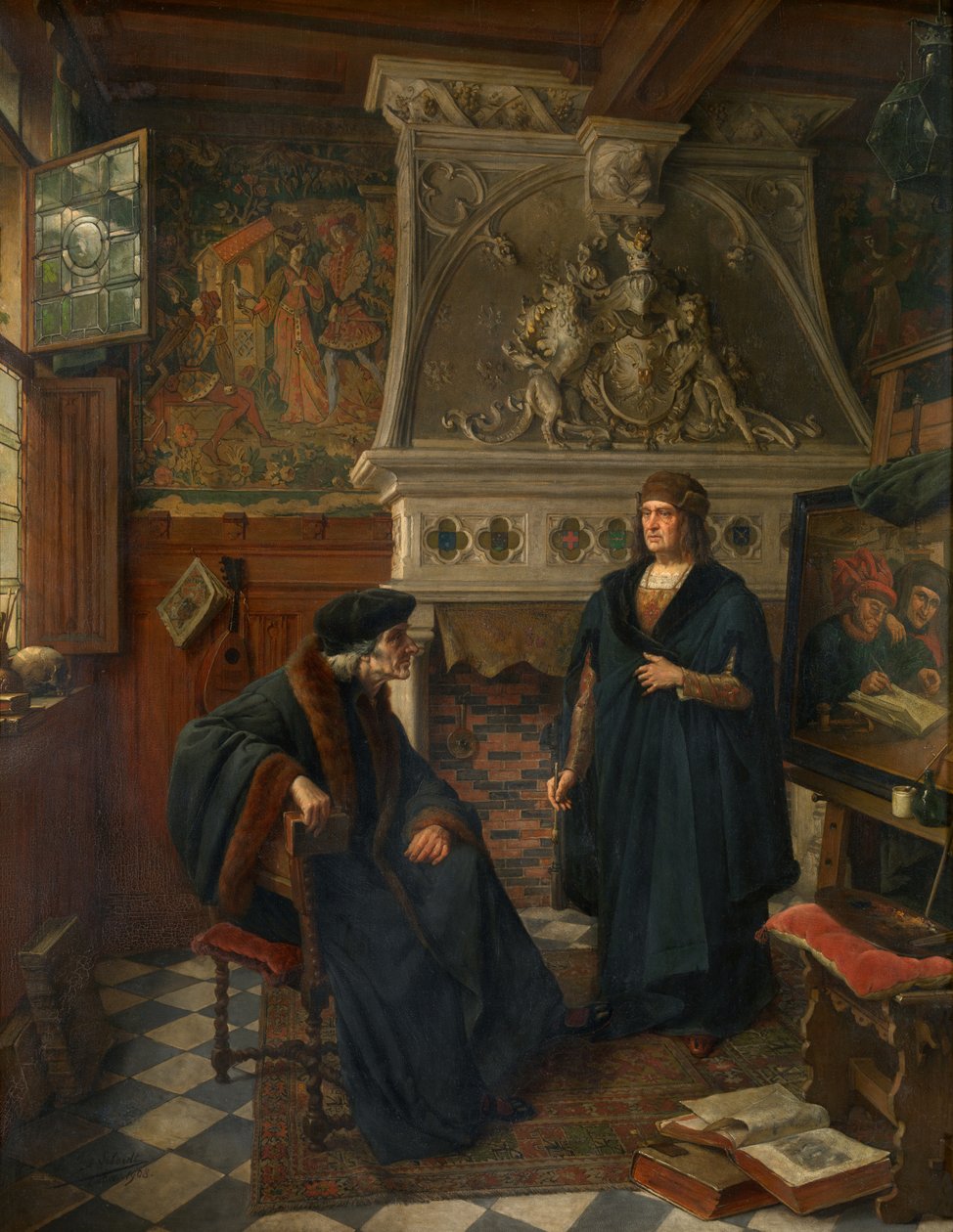 Erasmus og Quinten Massijs av Eugene Siberdt