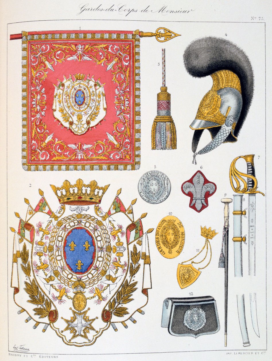 Monsieurs livvakter, Insignia av Eugene Titeux