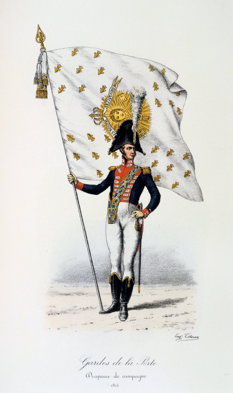 Portvakter, Kampanjeflagg, 1815 av Eugene Titeux