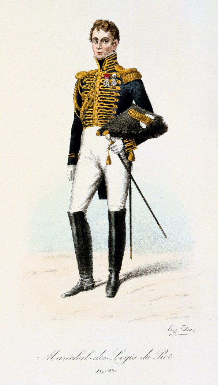 Marskalk av Kongens Logis, 1814-30 av Eugene Titeux