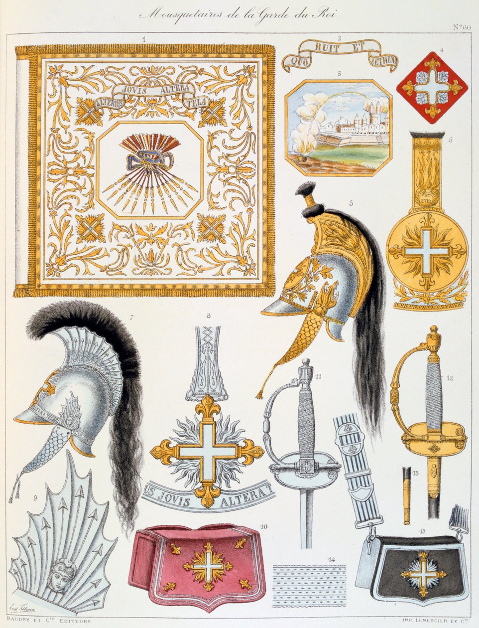 Musketerer av Kongens Garde, Insignia av Eugene Titeux