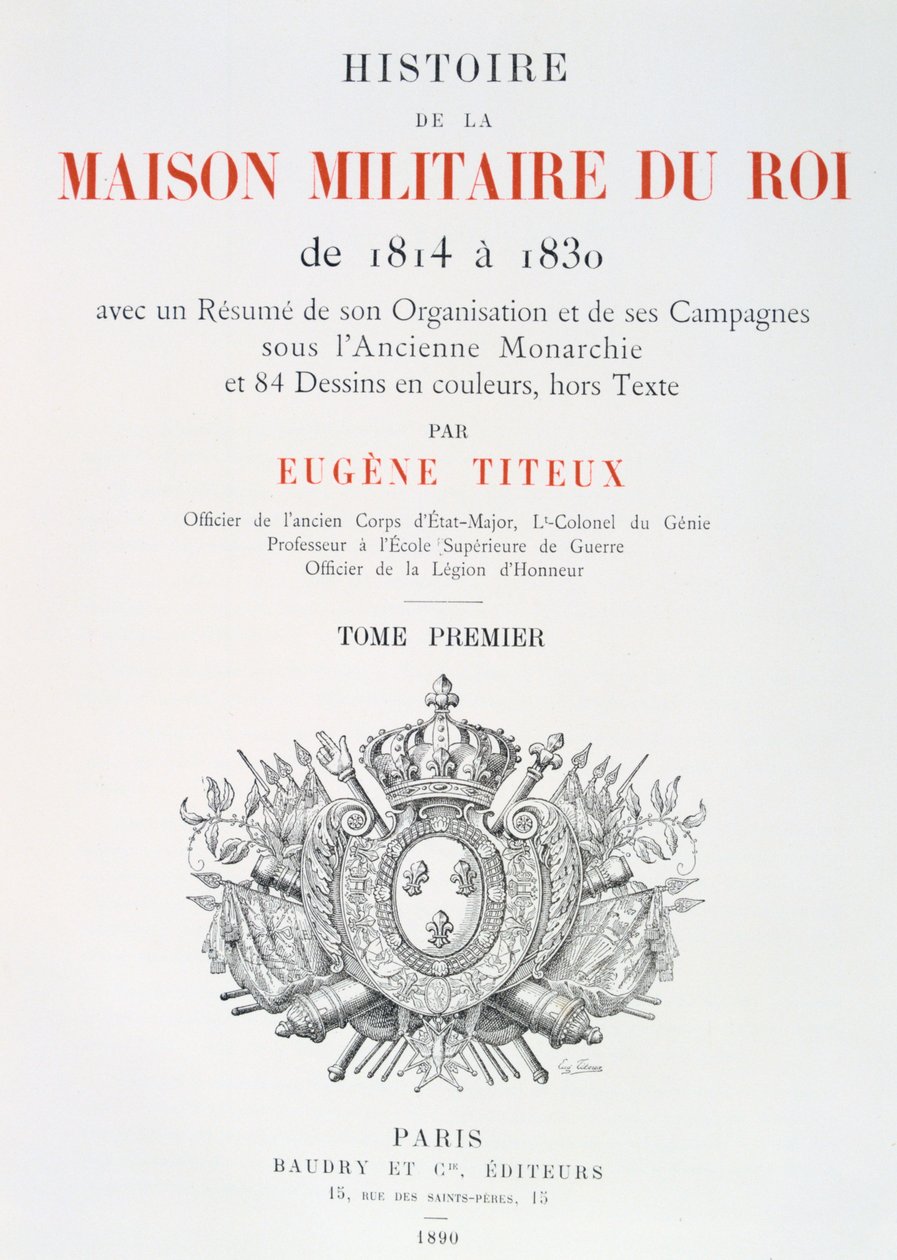 Tittelside, 1814-1830 av Eugene Titeux