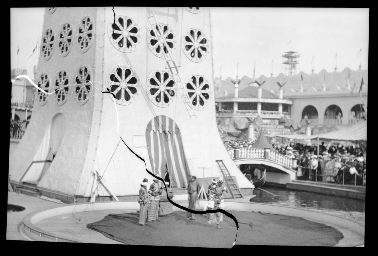 Luna Park, 1903 (nitratnegativ) av Eugene Wemlinger