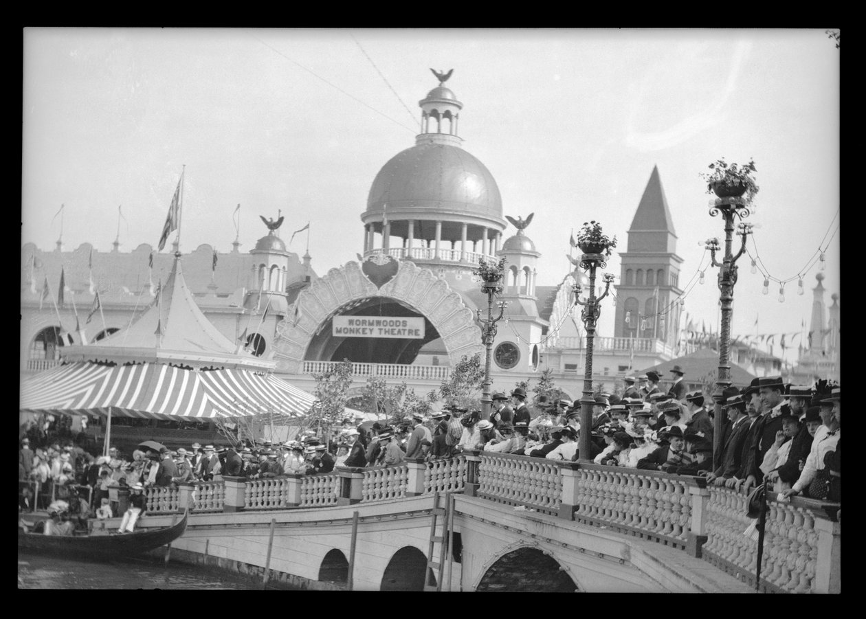 Luna Park, 1906 (nitratnegativ) av Eugene Wemlinger