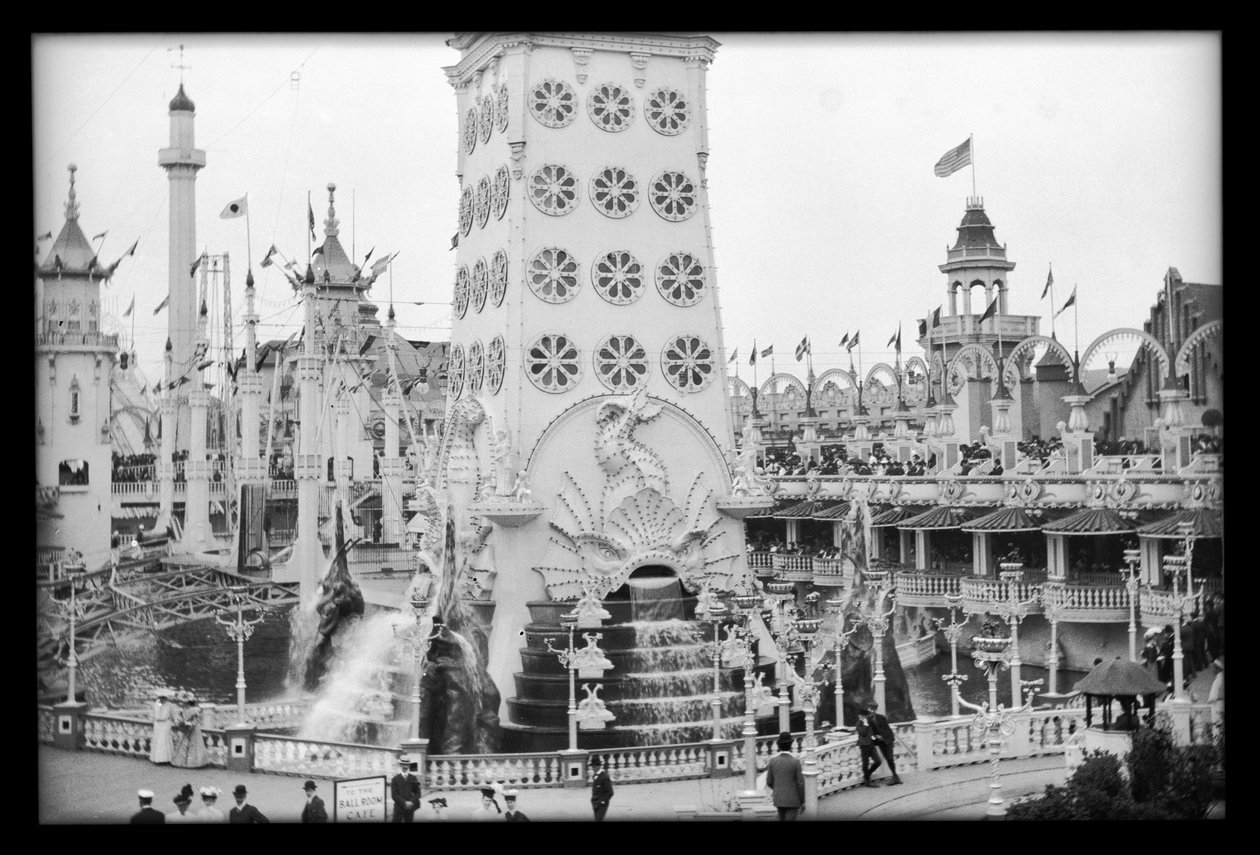 Luna Park, 1908 (nitratnegativ) av Eugene Wemlinger
