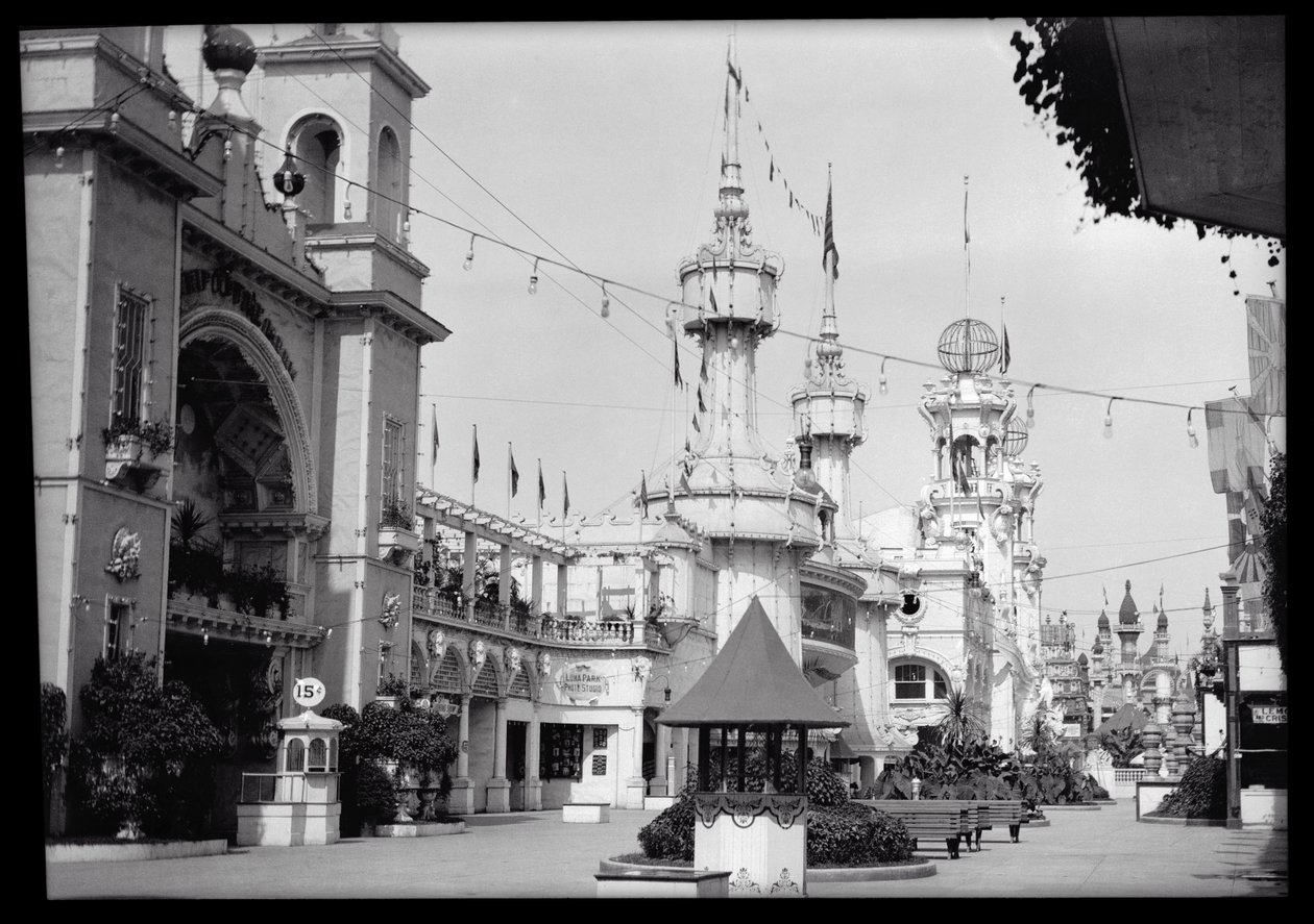 Luna Park, 1909 (nitratnegativ) av Eugene Wemlinger