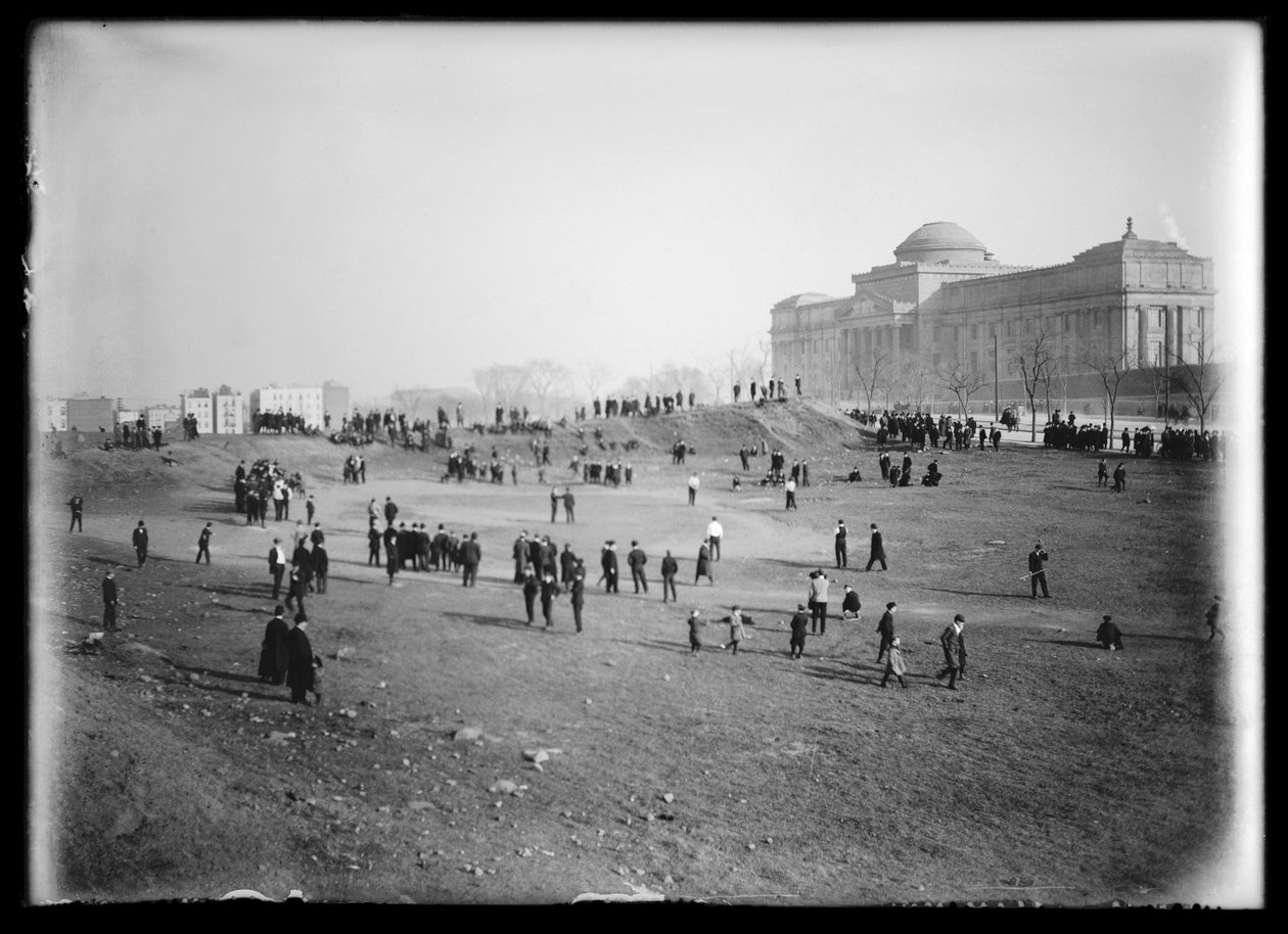 Vanntårn, Prospect Park, Brooklyn (nitrat negativ) av Eugene Wemlinger