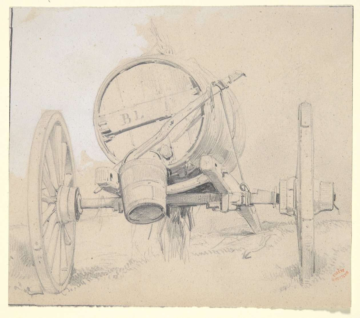 Vannvogn av Eugene le Poittevin