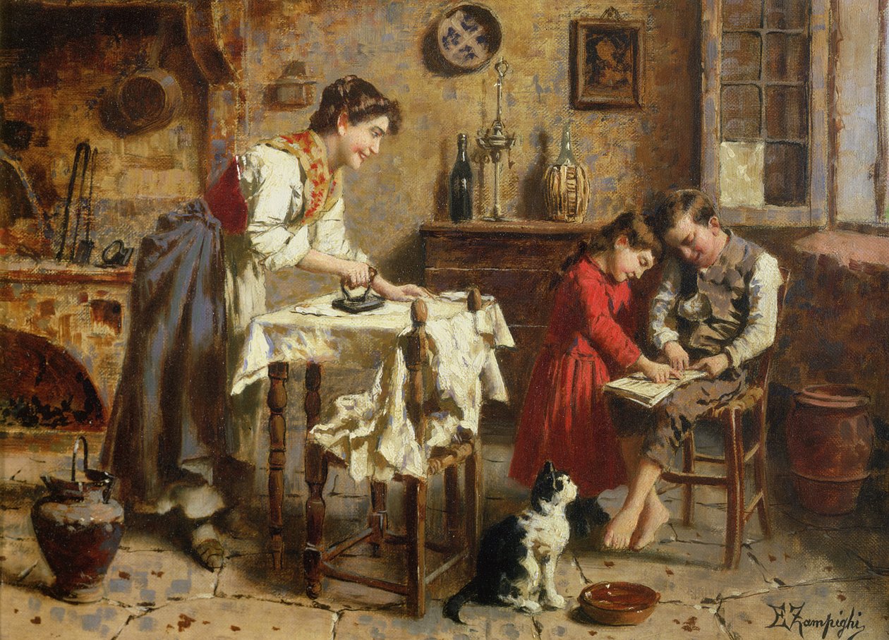 Leksjonen av Eugenio Zampighi