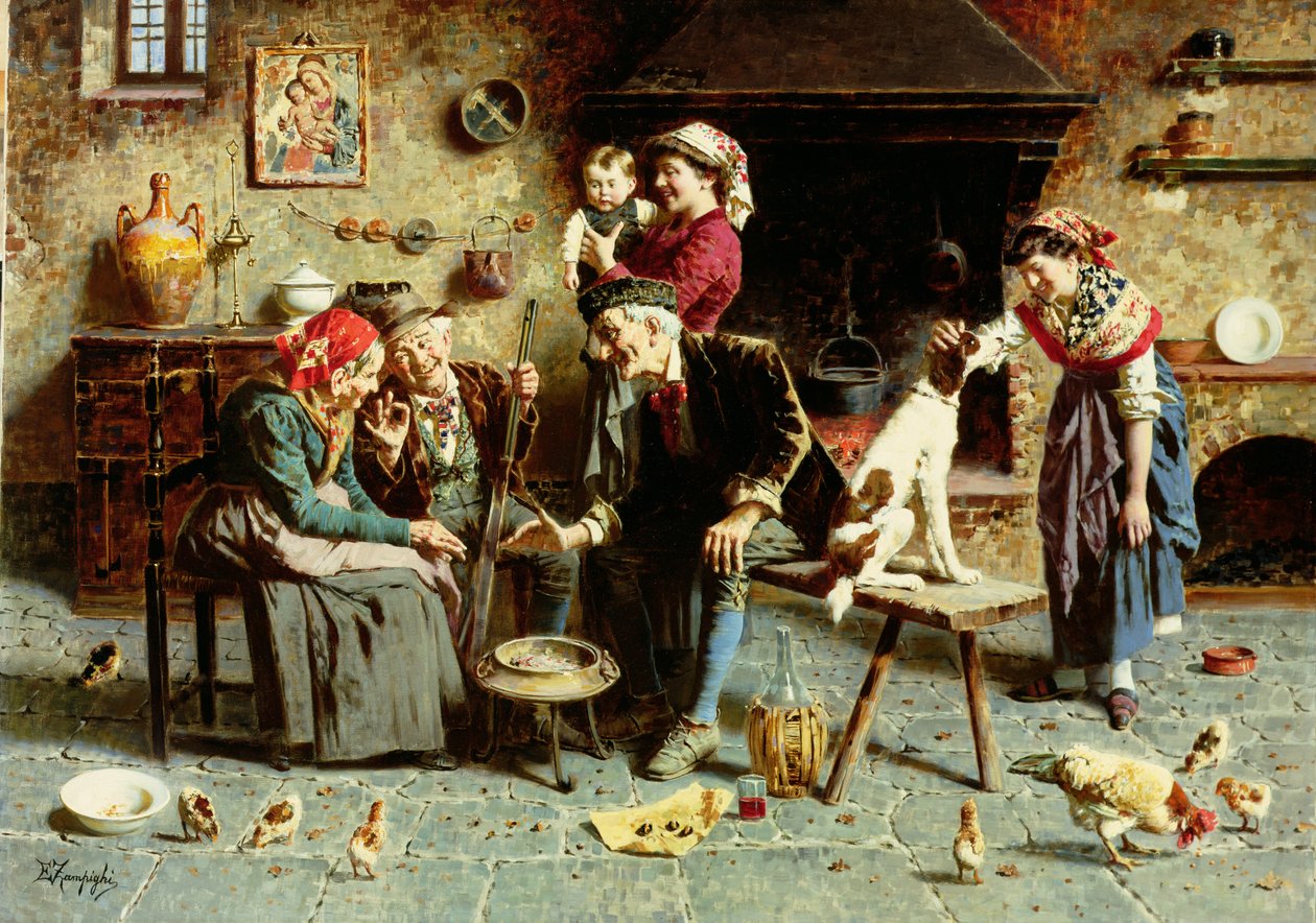 Historiefortelleren av Eugenio Zampighi