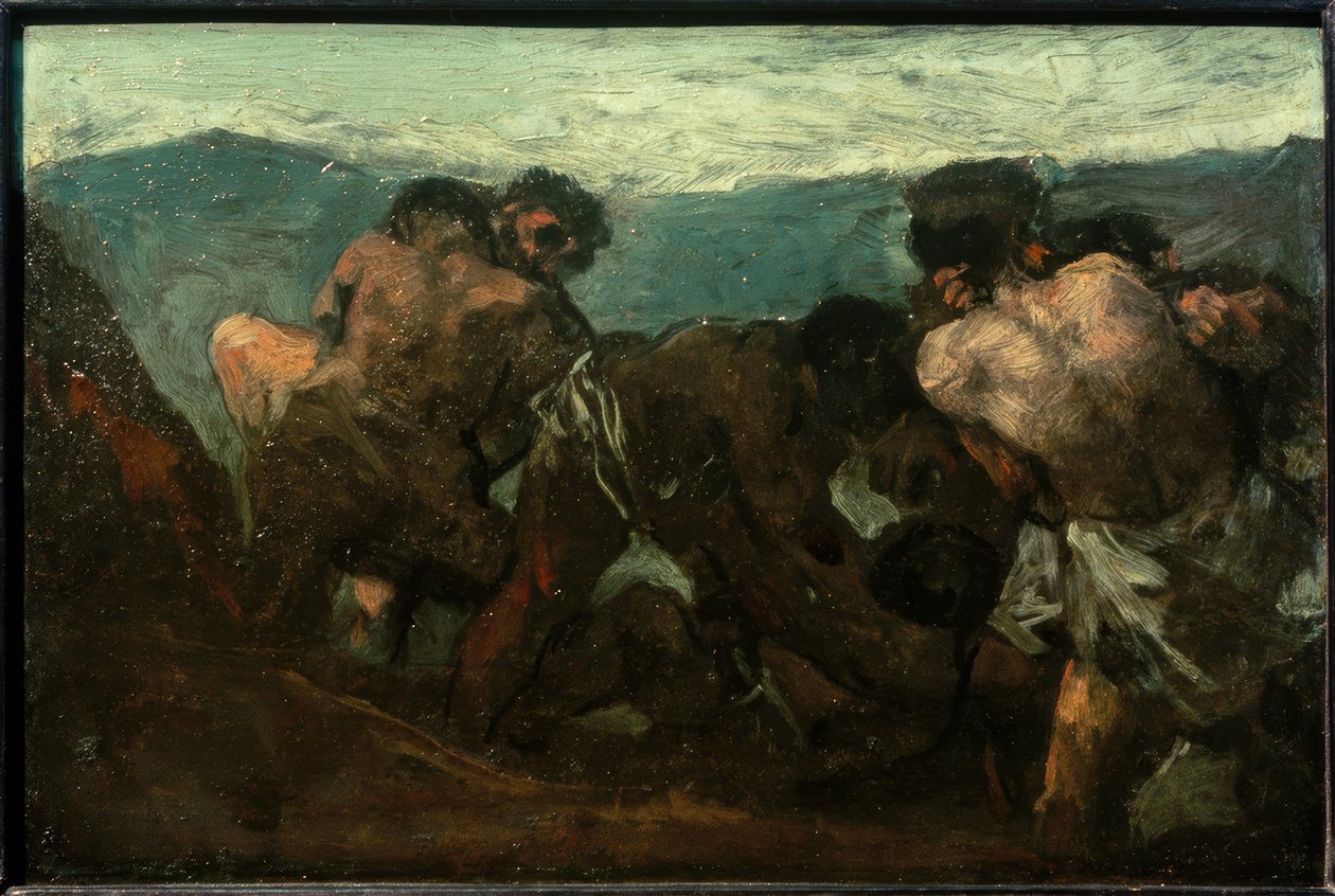 Josef i brønnen av Eugenio Lucas Velázquez