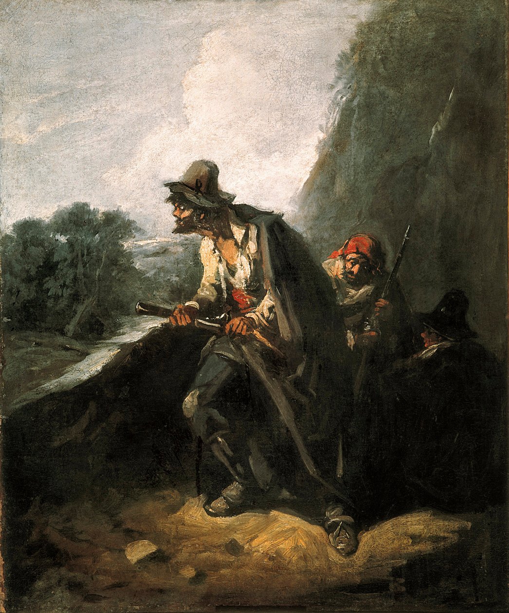 "Bandittene" (maleri) av Eugenio Lucas y Padilla