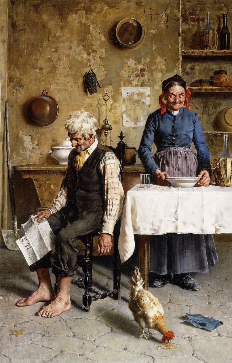 Innenlandsk lykke av Eugenio Zampighi