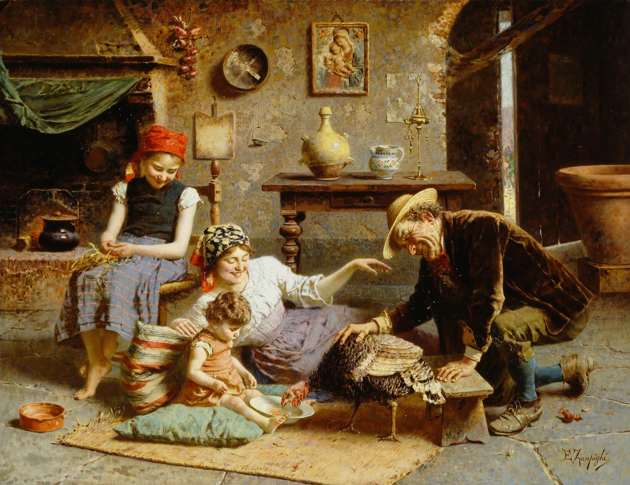 Det sultne Tyrkia av Eugenio Zampighi