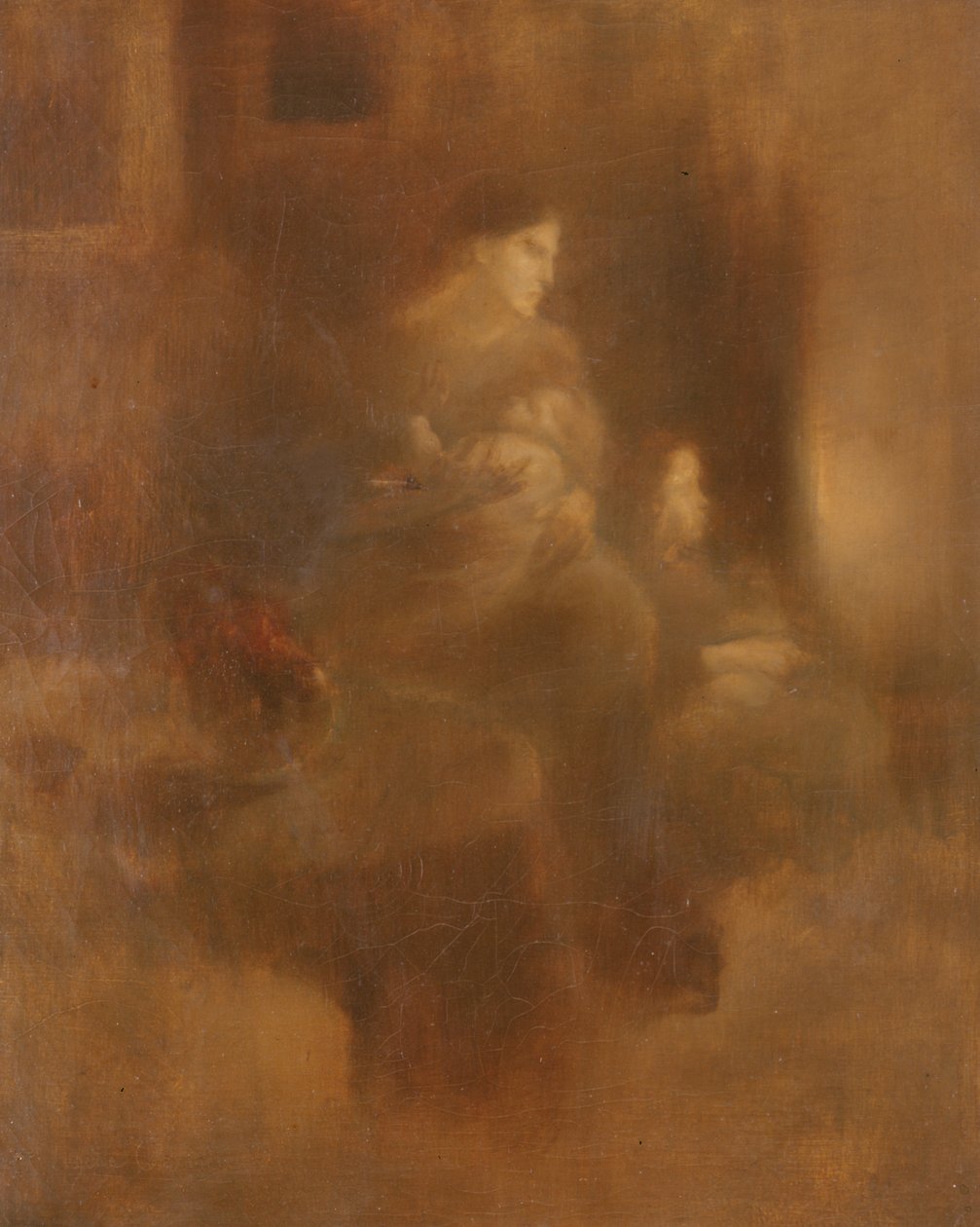 Barsel av Eugène Carrière