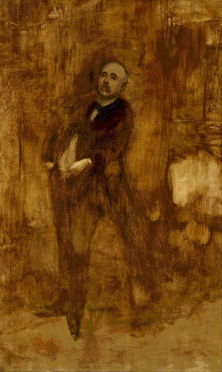 Portrett av Clemenceau av Eugène Carrière
