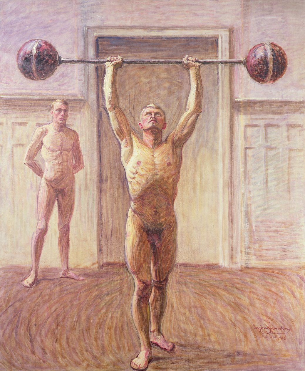 Skyvevekter med to armer nummer 2, 1913 av Eugène Jansson