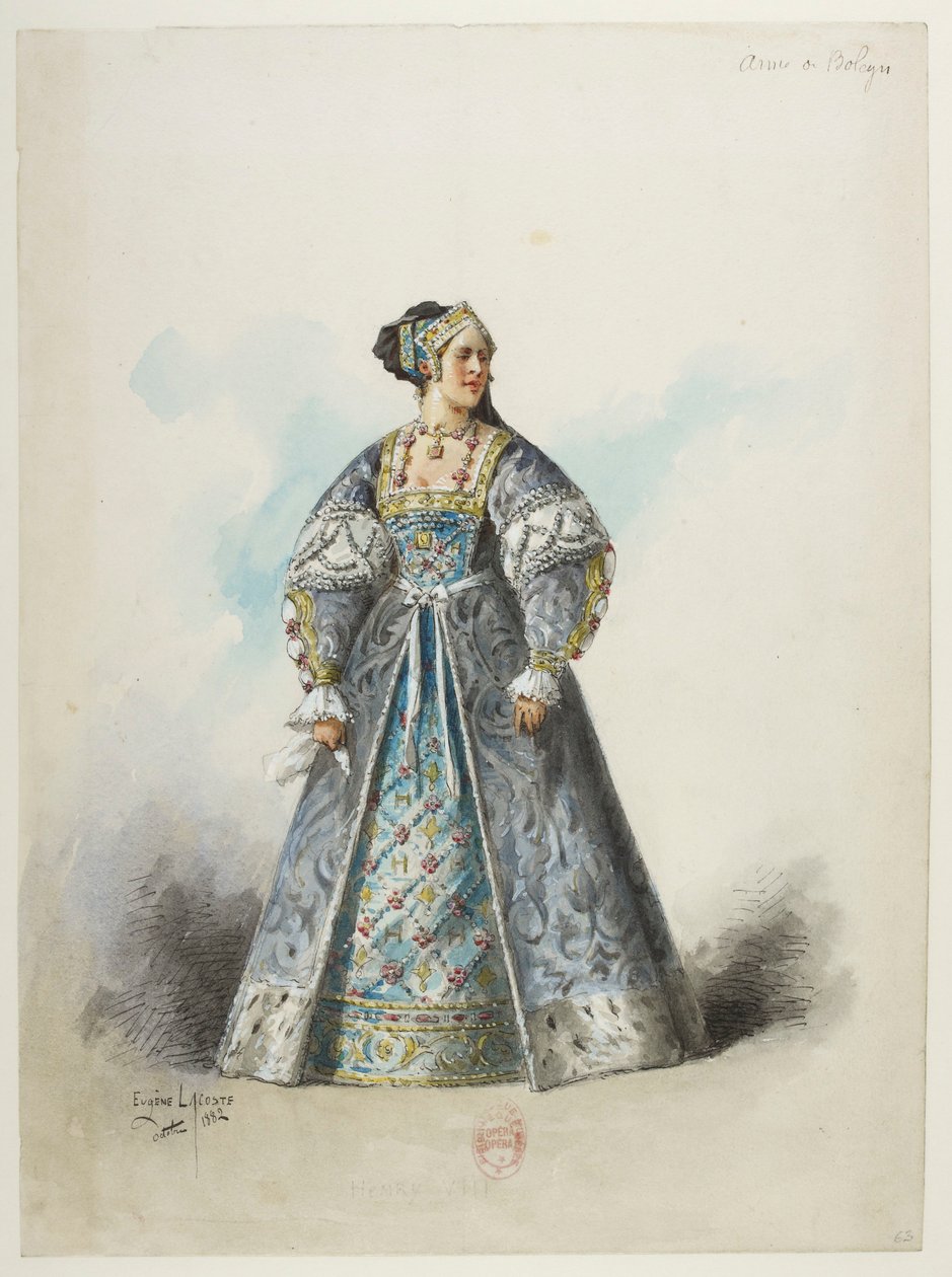Kostymemodeller - Lacoste - 63. Anne de Boleyn av Eugene Lacoste