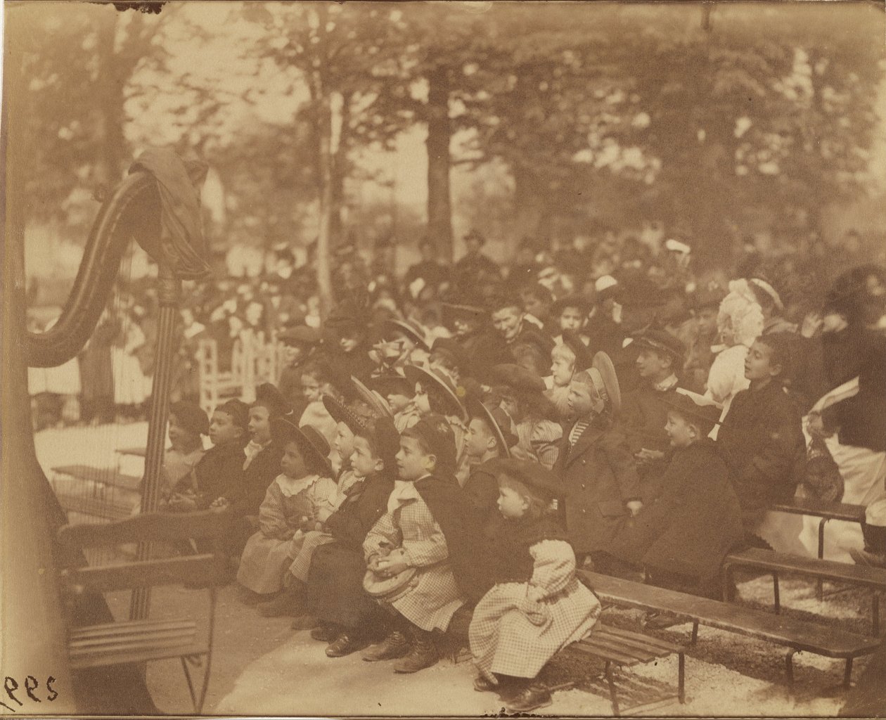 Guignol, Luxembourghagen av Eugène Atget