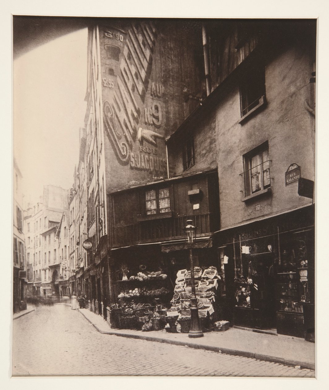Rue Galande, Paris av Eugène Atget