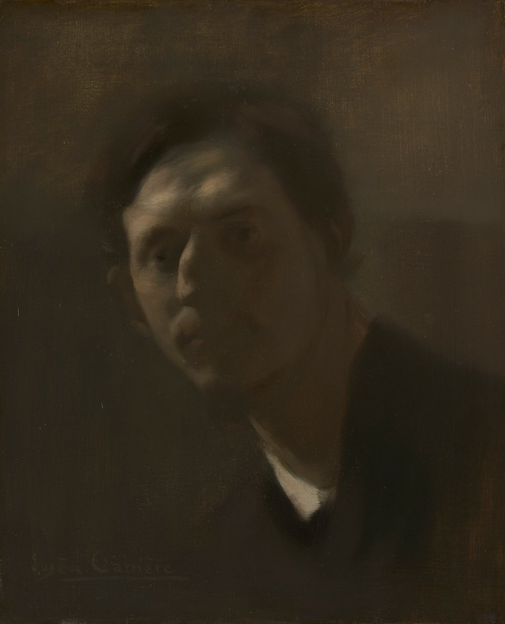 Armand Berton, ca. 1891. av Eugène Carrière