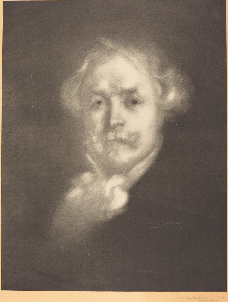 Edmond de Goncourt av Eugène Carrière