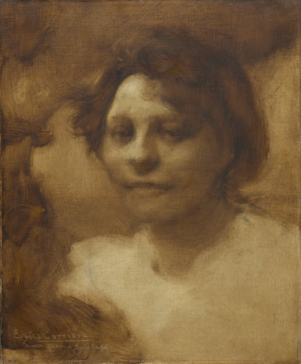 Madame Case, etter september 1900, sannsynligvis sommeren 1901. av Eugène Carrière