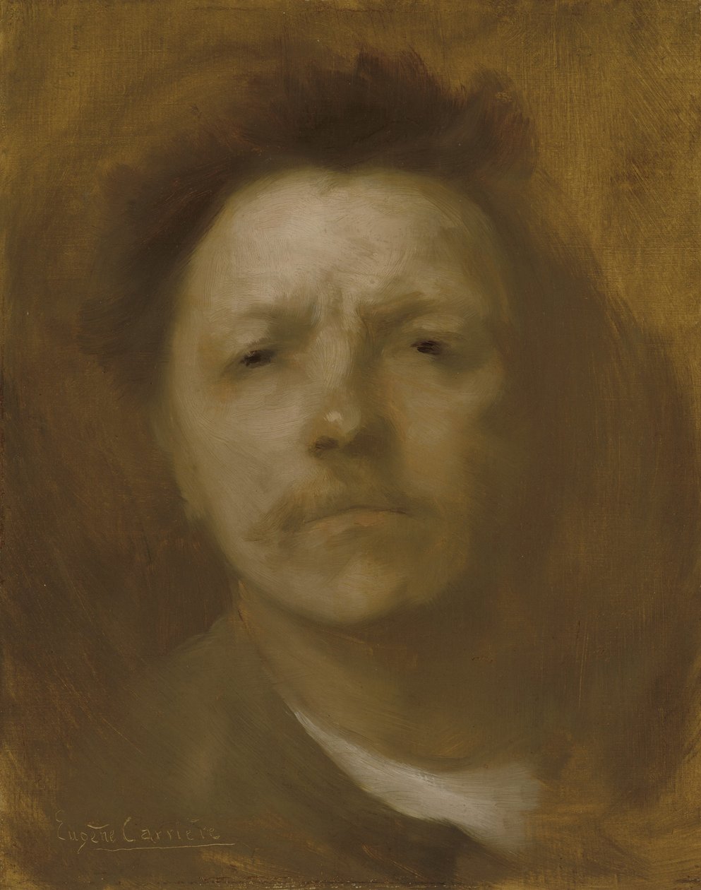 Selvportrett, ca. 1893 av Eugène Carrière