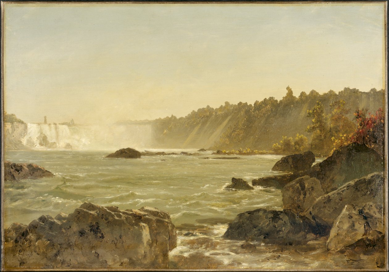 Utsikt over Niagara Falls av Eugène Colliau